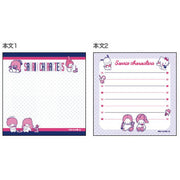 [Clearance]#[NEW] Sanrio Characters Wrapping Design -Squire Memo Pad -Parlor 2022 Sunstar Japan