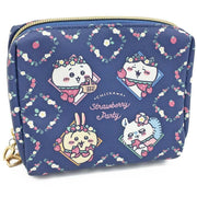 [Clearance]#[Chiikawa] Cosmetic Pouch -Strawberry Cape Sunster Japan