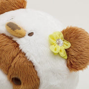 [Clearance]#[NEW] Rilakkuma -Swan and Golden Flower- Plush Toy -Chairoi Koguma San-X Official Japan 2022