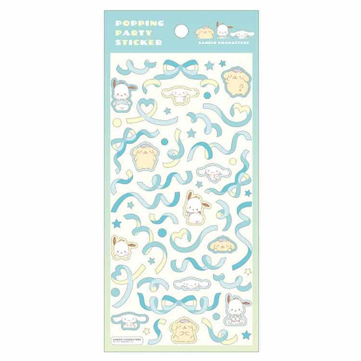 [NEW] Sanrio Characters -Popping Party Sticker Set - Prism Mint 2023 Crux Japan