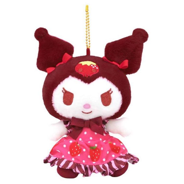 [Clearance][NEW] Sanrio Choco Berry Mascot Strap - Kuromi Nakajima Japan 2023
