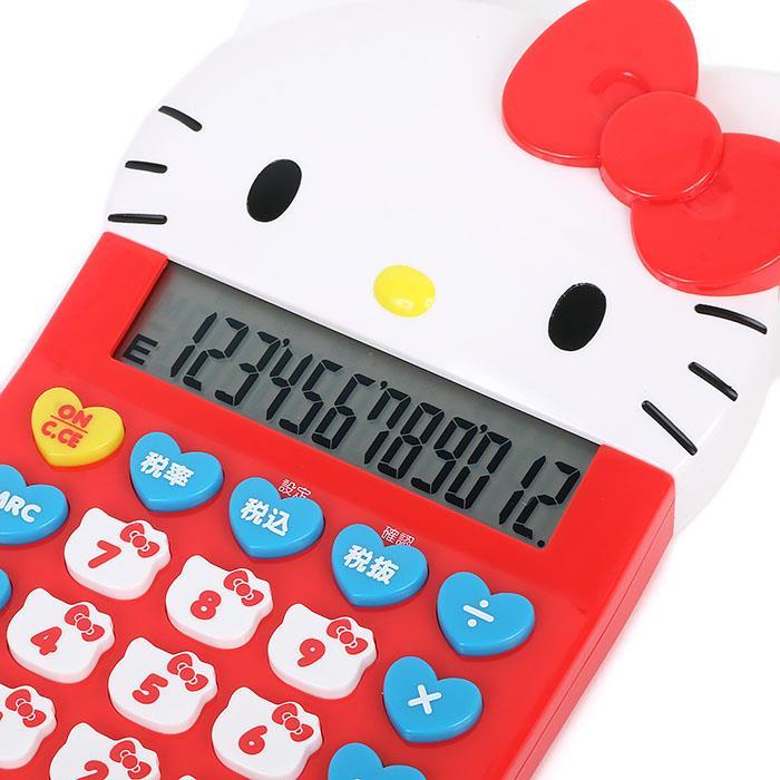 [Sanrio] 12-digit Face Calculator - Hello Kitty 2022 Sanrio Japan