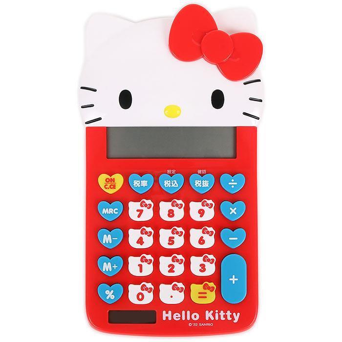 [Sanrio] 12-digit Face Calculator - Hello Kitty 2022 Sanrio Japan