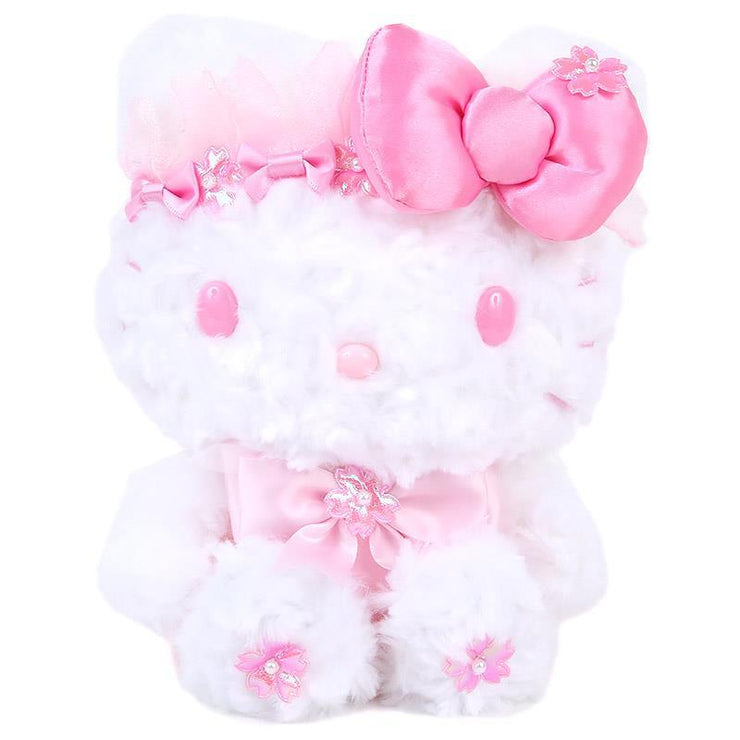[Sanrio] Sakura Ribbon Plush Toy -Hello Kitty 2023 Sanrio Japan