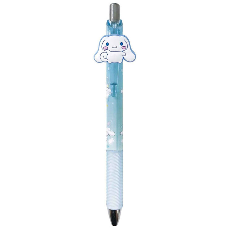 [NEW] Sanrio Rubber Mascot Gel Pen -Cinnamoroll - Saxe Blue K-Company Japan 2022