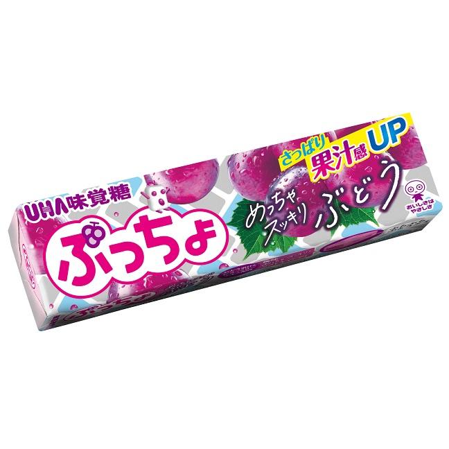 [Soft Candy] Puccho Stick -Grape 50g UHA Mikakutou Japan