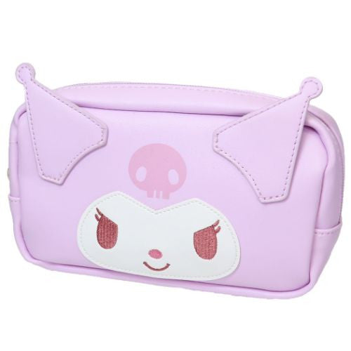 [Clearance][NEW] Sanrio Kuromi Kusumi Color Square Pouch -Pink 2022 K-Company Japan