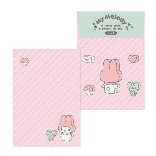 [NEW] Sanrio Die-Cut Mini Mini Letter Set - My Melody 2022 M-Plan Japan