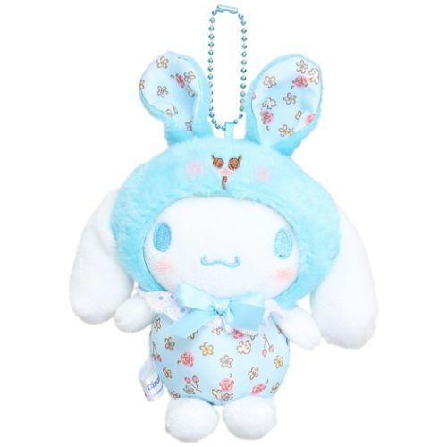[NEW] Sanrio Flower Bunny Mascot Strap -Cinnamoroll Nakajima Japan 2023