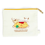 [Clearance]#[NEW] Sanrio 2x Flat Pouch Set -Delicious Meal 2022 Sanrio Japan