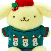[Clearance]#[NEW] Sanrio Christmas Sweater Plush Toy -Pom Pom Purin 2022 Sanrio Japan