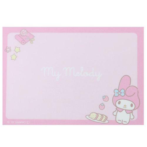 [NEW] Sanrio Characters Mini Memo Pad -Profile - My Melody 2022 Yamano Japan